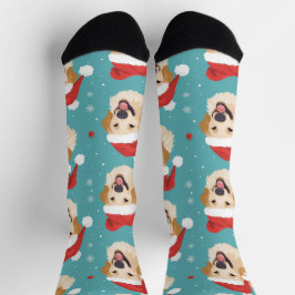 Festivals Golden Retriever Weihnachtssocken der Cr Socken