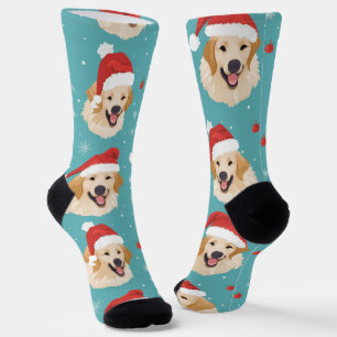 Festivals Golden Retriever Weihnachtssocken der Cr Socken