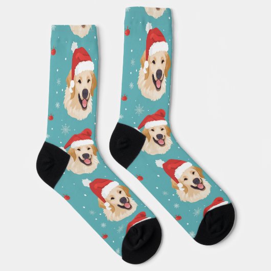 Festivals Golden Retriever Weihnachtssocken der Cr Socken (Rechts)