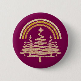 Festivals Goldrainbow Sparkling Button