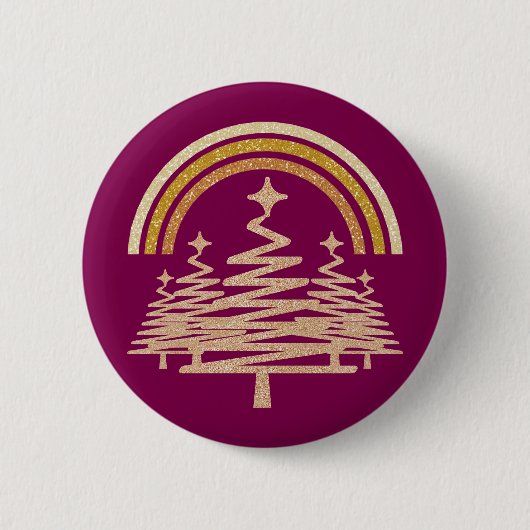 Festivals Goldrainbow Sparkling Button (Vorderseite)