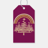 Festivals Goldrainbow Sparkling Geschenkanhänger (Rückseite)