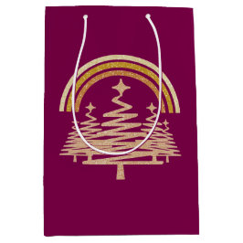 Festivals Goldrainbow Sparkling Mittlere Geschenktüte