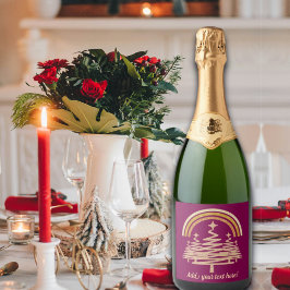 Festivals Goldrainbow Sparkling Schaumweinetikett