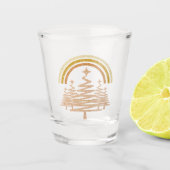 Festivals Goldrainbow Sparkling Schnapsglas (Vorderseite)