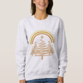 Festivals Goldrainbow Sparkling Sweatshirt (Vorderseite)