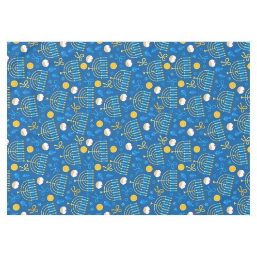 Festivals Hanukkah Tischdecke (Vorderseite (Horizontal))
