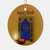 Festivals Happy Diwali Feuerwerk - Ornament (Links)