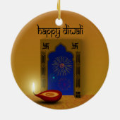 Festivals Happy Diwali Feuerwerk - Ornament (Hinten)