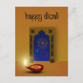 Festivals Happy Diwali - Postkarte