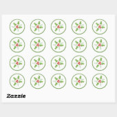 Festivals Holly Berries Stickers (Blatt)