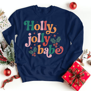 Festivals: Holly Jolly Bebe Winter Sweater Sweatshirt