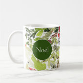 Festivals Holry und Evergreen Wasserfarbe Kaffeetasse (Links)