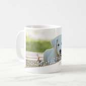 Festivals Hund Foto Stars Weihnachtskuchen Kaffeetasse (Vorderseite Links)