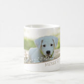 Festivals Hund Foto Stars Weihnachtskuchen Kaffeetasse (Mittel)