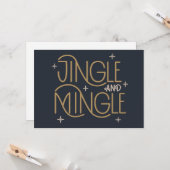 Festivals, Jingle und Mingle Holiday Design Karte (Vorderseite/Rückseite Beispiel)
