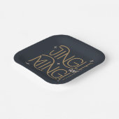 Festivals, Jingle und Mingle Holiday Design Pappteller (Gewinkelt)