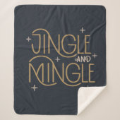 Festivals, Jingle und Mingle Holiday Design Sherpadecke (Vorderseite)