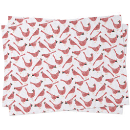 Festivals Kardinal Bird Watercolor Seidenpapier