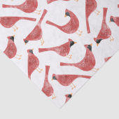 Festivals Kardinal Bird Watercolor Seidenpapier (Detail)