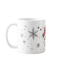 Festivals Kardinal & Snowflake Tasse