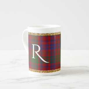 Festivals Karierte Mit Monogramm China Tasse