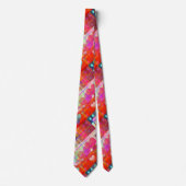 Festivals Krawatte des Herzmusters (Vorderseite)