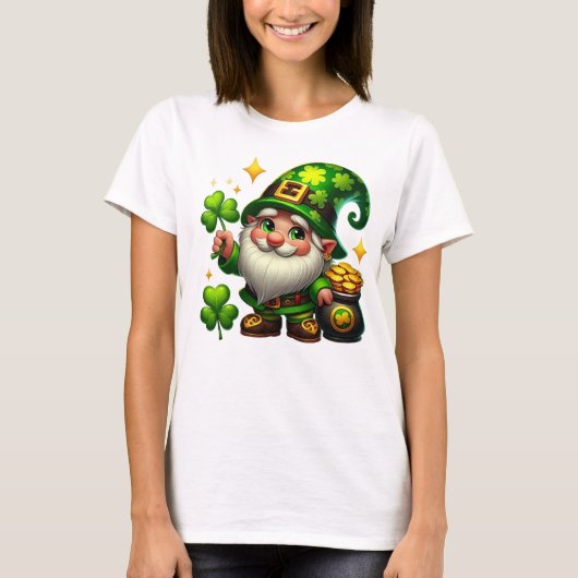 Festivals Leprechaun Charm T-Shirt (Vorderseite)
