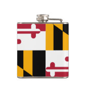 Festivals Maryland State Flag Flachmann (Rückseite)