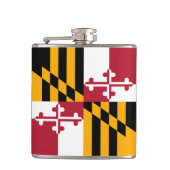 Festivals Maryland State Flag Flachmann (Vorderseite)