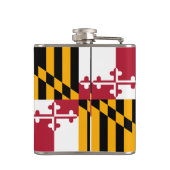 Festivals Maryland State Flag Flachmann (Rückseite)