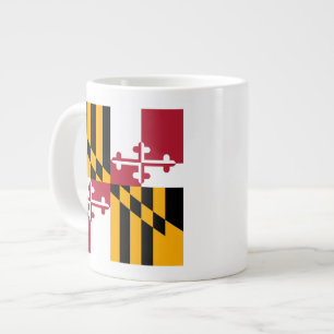 Festivals Maryland State Flag Jumbo-Tasse