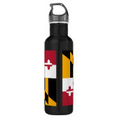 Festivals Maryland State Flag Trinkflasche (Rückseite)