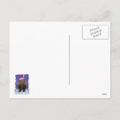 Festivals Mastodon Feiertagspostkarte (Rückseite)