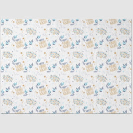 Festivals Menorah Hanukkah Seidenpapier