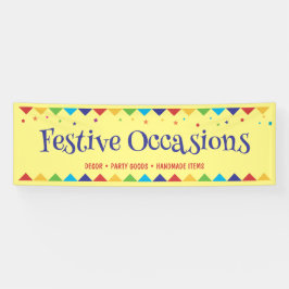 Festivals Messe Vendor Stand Banner