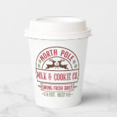 Festivals Milchkochfirma Nordpol Pappbecher (Vorderseite)