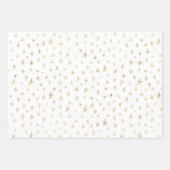 Festivals mit Gold- und Weißwaschpapier Geschenkpapier Set (Vorderseite 2)