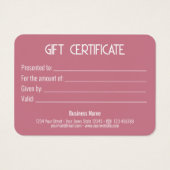 Festivals Modern Gold Bow Pink Geschenkboxen Gesch (Rückseite)