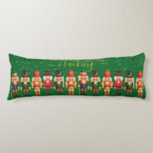 Festivals Moderne Xmas Green Niedlich Nutcracker Seitenschläferkissen