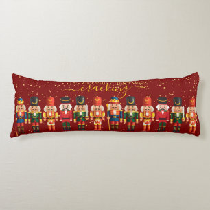 Festivals Moderne Xmas Red Niedlich Nutcracker Seitenschläferkissen