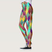 Festivals Muster 2 Pop Mode Leggings (Links)