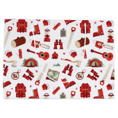 Festivals Outdoor Adventure mit Camping Gear Große Geschenktüte (Rückseite)