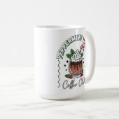 Festivals Peppermint Mocha Coffee Cup Design Kaffeetasse (VorderseiteRechts)