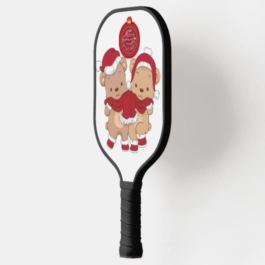 Festivals Pickleball Paddle Design - Frohe Weihnac (Links)