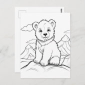 Festivals Postkarte (Vorne/Hinten)