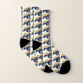 Festivals Psychedelic Honey Badger Badass Weihnach Socken (Paar)