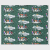 Festivals Quintet Weihnachten Geschenkpapier (Flach)