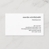 Festivals Red and Gold Weihnachtsbow Visitenkarte (Rückseite)