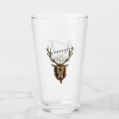 Festivals Red Deer Stag Glas (Rückseite)